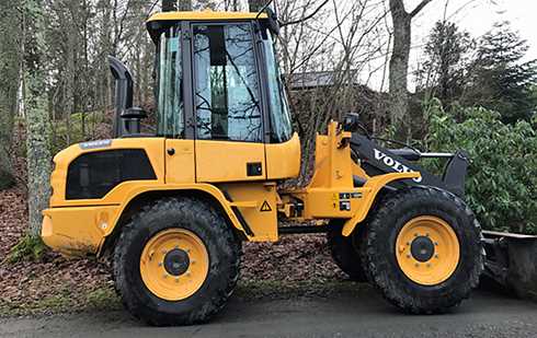 Hjullastare Volvo L30B PRO stulen i Borlänge
